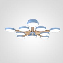 Потолочный светильник IMPERIUMLOFT TURNA L10 Blue 228854-26 представляет собой современное решение для освещения интерьера, выполненное в скандинавском стиле. Он оснащен встроенными светодиодами, что обеспечивает долговечность и экономичность в использовании. Мощность светильника составляет 150 Вт, что позволяет эффективно освещать просторные помещения. Светильник имеет 10 ламп, что способствует равномерному распределению света. Изменяемая цветовая температура в диапазоне от 3000 до 6000 К позволяет адаптировать освещение под различные нужды и настроения. Конструкция выполнена из металла и дерева, что придает изделию стильный вид, а матовая поверхность арматуры и плафонов добавляет элегантности. Светильник крепится на планку, что обеспечивает надежность и простоту установки.