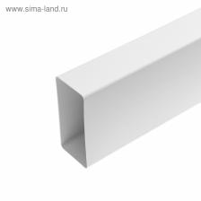 Канал прямоугольный VENTS 7015, 120x60 мм, 1.5 м
