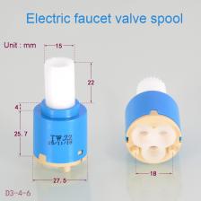 Электрический смеситель для клапана 27,5 мм, регулируемый сантехнический аксессуар для ремонта ванной комнаты, кухонный смеситель для раковины, клапан для горячей и холодной воды