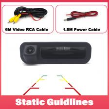 AHD 1080P 170 ° Камера заднего вида с ручкой багажника FishEye для Ford Tourneo Connect Transit Connect Tourneo Grand Wango 2013 ~ 2021