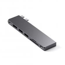 USB-хаб Satechi USB-C Pro Hub Slim Adapter, серый космос ST-HUCPHSM