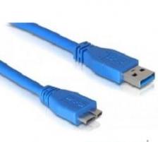 Кабели, шлейфы, переходники Кабель 5bites UC3002-010 USB3.0 - microUSB-B 3.0, 1м, для внешних накопителей, синий