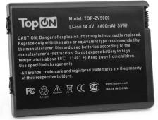 Батареи TOPON Батарея для ноутбука 14.8V 4400mAh литиево-ионная [TOP-ZV5000]