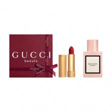 Набор парфюмерии GUCCI Парфюмерная вода Bloom + Матовая помада Rouge a Levres Mat