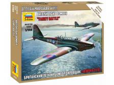 Сборная модель ZVEZDA Британский лёгкий бомбардировщик "Бэтл", 1/144
