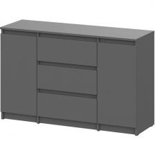 Комод Арника комбинированный Денвер, графит