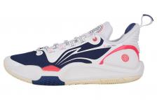 Кроссовки Li Ning Blitz 9, белый/темно-синий/розовый