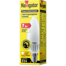 Диммируемая светодиодная лампа Navigator 94 376 NLL-C37-7-230-2.7K-E14-FR-DIMM, цена за 1 шт.