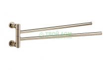 Держатель для полотенец Windisch Cylinder Ribbed Полотенцедержатель 2-ой повор бронза (85341OV)