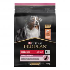 PRO PLAN OPTI DERMA / Сухой корм ПРО ПЛАН для взрослых собак средних пород при чувствительной коже с лососем