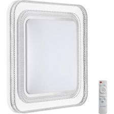 Настенно-потолочный светильник Sonex Suzy Silver 7685/EL пластик/серебристый LED 70Вт 3000-6000K 490х490 IP43 пульт ДУ