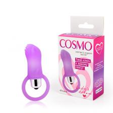 Вибропули Лиловый вибростимулятор Cosmo с петелькой