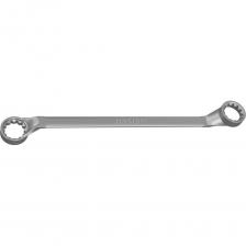 Накидной гаечный ключ Oasis Pro 103011501021 19x22 мм – профессиональный инструмент для качественного монтажа креплений. Профиль со смещением обеспечивает возможность работы в труднодоступных местах, что особенно важно при работе в ограниченных пространствах, например, в моторных отсеках или за коммуникациями. Это позволяет избежать травм и повреждений. Практичность в каждой детали. Инструмент изготовлен из высококачественной хромованадиевой стали (CrV) с твёрдостью 48 HRC, благодаря чему выдерживает значительные нагрузки без деформации. Сатиновый хром не только предотвращает появление ржавчины, но и улучшает прочность поверхности, делая её устойчивой к повреждениям, таким как царапины и задиры. Гаечные ключи Oasis – надёжный помощник в любых задачах.