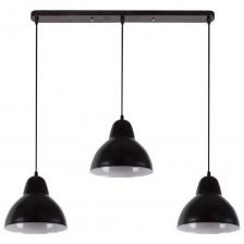 Подвесной декоративный светильник используется как основной источник освещения для дома или любого пространства, где требуется подчеркнуть оригинальность интерьера. Стильный минималистичный дизайн светильника позволяет использовать его практически в любом помещении в современном стиле. Идеально подойдет для кухни, гостиной, спальни, а также отлично будет смотреться в фотостудии, офисе, кафе и ресторане. Металлический черный корпус имеет размеры ?205х765 мм. Длина черного шнура 700 мм, регулируется при монтаже в зависимости от высоты потолков. Тип крепления – подвесной, на планку. В светильник можно установить лампу накаливания или люминесцентную лампу с патроном Е27 мощностью до 40 Вт (лампочки в комплект не входят). Для низкого энергопотребления мы рекомендуем использовать светодиодную лампочку. Светильник предназначен для работы в сети с номинальным напряжением 230 В.