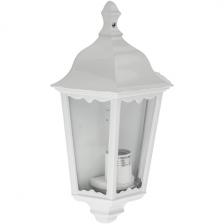 Настенный светильник с белой арматурой уличный фонарь IP44 PETERSBURG 79855 W Oasis Light M