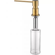 Дозатор для жидкого мыла Paulmark Kraft золотой