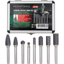 Набор шарошек "PROFI" от бренда Rockforce состоит из 8 предметов и предназначен для использования с дрелями, шуруповертами или многофункциональными инструментами. Эти насадки идеально подходят для окончательной обработки изделий, оформления кромок, обработки сварочных швов и подгонки деталей.Характеристики:Диаметр хвостовика: 6 ммКоличество предметов в наборе: 8Преимущества:Разнопрофильность: Каждая шарошка имеет свой уникальный профиль и диаметр, что позволяет выбрать наиболее подходящий инструмент для выполнения конкретной задачи.Универсальность: Подходит для работы с различными материалами, что делает набор незаменимым в любом инструментальном арсенале.Удобная упаковка: Продается в алюминиевом кейсе, что обеспечивает надежное хранение и транспортировку.Этот набор шарошек "PROFI" от Rockforce станет отличным дополнением к вашему инструменту, обеспечивая высокое качество обработки и точность в работе!