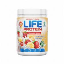 Протеиновый коктейль для похудения Life Protein 1LB (450 г) со вкусом Клубника Банан 15 порций
