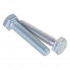 Оцинкованный болт Болт Стройметиз полная резьба DIN933 М6х30, класс прочности 5.8, цинк 100 шт. 3011248