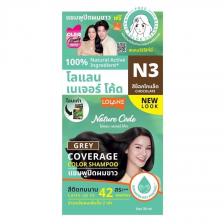 Lolane Lolane Nature Code Color Шампунь 30мл. Шоколад N3, Brown
