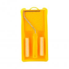 Малярный набор для работ с лаками СИБРТЕХ кювета 150 мм х 290 мм и мини-валик 110 мм/ 80458