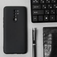 Чехол Innovation, для Xiaomi Redmi 9, силиконовый, матовый, черный