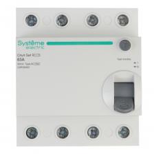 УЗО Systeme Electric City9 Set ВДТ 63А 3P+N тип AC 30 мА 6 кА (C9R36463)
