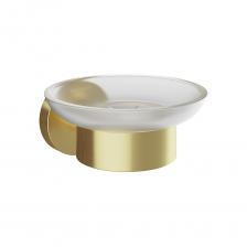 Мыльница Aqueduto Ponto , шлифованное золото