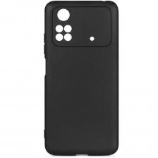 Чехол для смартфона Чехол (клип-кейс) DF poCase-03, для Xiaomi Poco M4 Pro, противоударный, черный