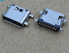 10 шт., разъем Micro Usb Type-C, гнездовой разъем для сиденья, тонущая плата 1,6 мм, 16 контактов, длина 6,5 мм, разъем для зарядки мобильного телефона