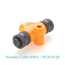 NMEA 2000 N2k T разъем M12 5-контактный код «мама-мама» для смены пола морской падения T-разветвитель для Garmin, Slowrance, Simrad, B&G