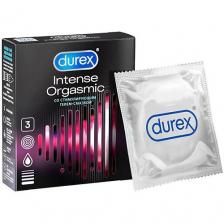 АПТЕКА Презервативы Дюрекс/Durex intense orgasmic рельефные N3
