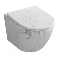 Стекловидный фарфор – это особый вид эмали, которой покрывают изделия, обладающий высочайшим коэффициентом плотности. Такая керамика имеет идеально гладкую поверхность и надежно защищена не только от влаги или загрязнений, но и от бактерий. Покрытие устойчиво к истиранию и воздействию химических веществ. Вода и грязь «скатываются» с поверхности и не впитываются в нее. В моделях SELLA Tornado полностью отсутствует ободок! Эти модели не имеют мест, где могла бы скапливаться грязь. В связи с этим унитаз дольше остается чистым и меньше требует уборки едкими моющими средствами. В комплекте присутствует легкосъемное сидение с крышкой, оснащенное системой микролифт (для плавного и бесшумного опускания). Крепления к чаше выполнены из стали, а само сидение - из долговечного полимерного материала – дюропласта с антибактериальным покрытием. Снятие осуществляется одним нажатием кнопки. Смыв в унитазе происходит по принципу TORNADO – поступающая из отверстия в чаше вода мощным потоком закручивается (эффект водоворота) и полностью очищает всю внутреннюю поверхность чаши. При этом воды требуется на качественный смыв в небольшом количестве. Бесшумность - дополнительное преимущество данного унитаза.