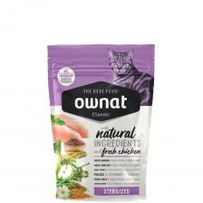 Ownat Adult Sterilized Classic Сухой корм для стерилизованных кошек, с курицей, 400 гр.