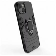 Чехол Grand Price противоударный для iPhone 13 6.1", Armor Ring Holder, черный