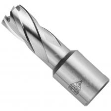 Корончатое сверло по металлу. Имеет хвостовик Weldon 19. Делается из термостойкой быстрорежущей стали.Применяется для сверления нержавейки и цветных металлов (алюминия, меди).Внимание, изображение товара может отличаться от реального! Верные параметры указаны в технических характеристиках.