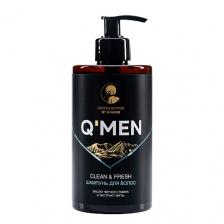 Шампунь для волос Deonica Q’MEN Шампунь Чистота и Свежесть мужской 410