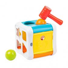 Развивающая игрушка CHICCO Cортер «Кубик 2 в 1» Smart2Play 2-in-1 Shape Cube