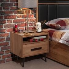 Тумба прикроватная Nature 41, 484x358x475 мм, цвет дуб табачный craft