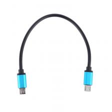 E9LB 18 см/60 см Micro USB штекер-штекер 5-контактный конвертер OTG адаптер кабель передачи данных