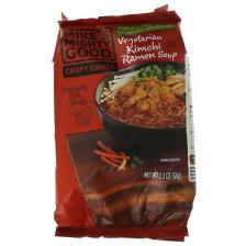 Mike&#x27;s Mighty Good Craft Ramen Вегетарианский суп с кимчи рамэн 2 3 унции (64 г)