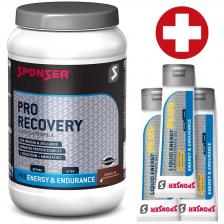 Восстановление SPONSER PRO RECOVERY + 3 x LIQUID ENERGY PLUS 70 г 800 г, Шоколад