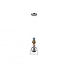 Благодаря лаконичному оформлению линия Gallo станет универсальной для различных зон интерьера: светильник над журнальным столиком в гостиной создаст акцентное решение в зоне отдыха, комбинация из нескольких светильников Gallo обеспечит функциональное освещение над барной стойкой в столовой. Сочетание декоративных сферических элементов арматуры в цветах голубого, персикового и античного золота с прозрачными стеклянными плафонами подчеркивает принадлежность линии к стилю модерн. А использование дымчатого плафона внутри прозрачного позволит мягко рассеять свет и создать гармоничное освещение.