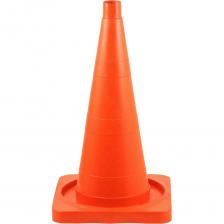 Мягкий дорожный конус Дорожный конус Технология КС-2.2 520 мм, мягкий, без полос, кв. основание 00-00001319