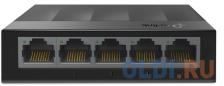 Коммутатор TP-Link LS1005G 5 ports Giga Unmanaged switch, 5 10/100/1000Mbps RJ-45 ports, plastic shell, desktop and wall mountable