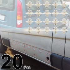 20 шт. для Renault Kangoo X76 X61 1997-2019 Master Trafic (X83) Боковая молдинговая нижняя защита Заклепка дверной обшивки Замена зажима