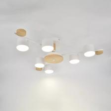 Люстра на штанге General GCHL-6GX53-M 662327