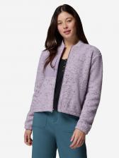 Джемпер флисовый женский Columbia Stellar Path Fleece Bomber Full Zip, Розовый