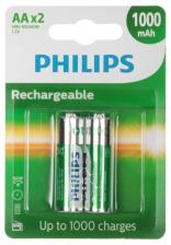 Аккумуляторная батарейка Philips MultiLife AA (2шт)