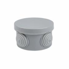 EKF Коробка распаячная с крышкой наружная plc-kmr-040-038-r 1 шт